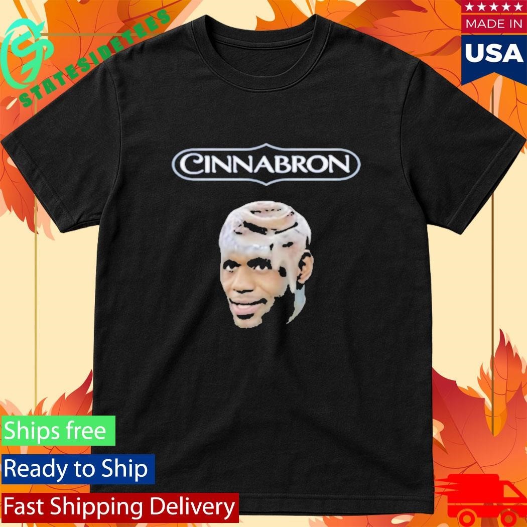 Cinnabron Lebron Cinnamon Roll Parody Meme Shirt Unisex , , , Long Sleeve Tee
