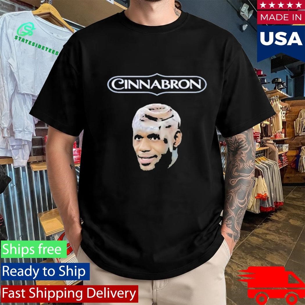 Cinnabron Lebron Cinnamon Roll Parody Meme Shirt Unisex , , , Long Sleeve Tee