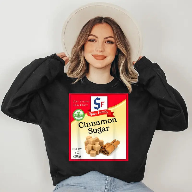 Cinnamon Sugar Condiment Spice Group Costumes T-Shirts
