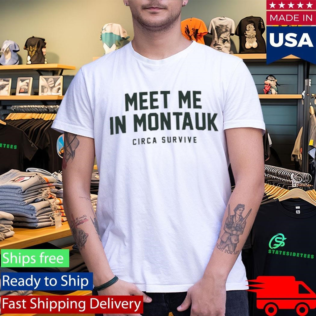 Circa Survive Montauk Ringer Shirt Unisex , , , Long Sleeve Tee