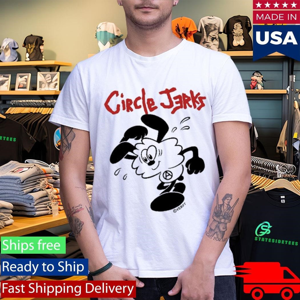 Circle Jerks Verdy Shirt Unisex , , , Long Sleeve Tee