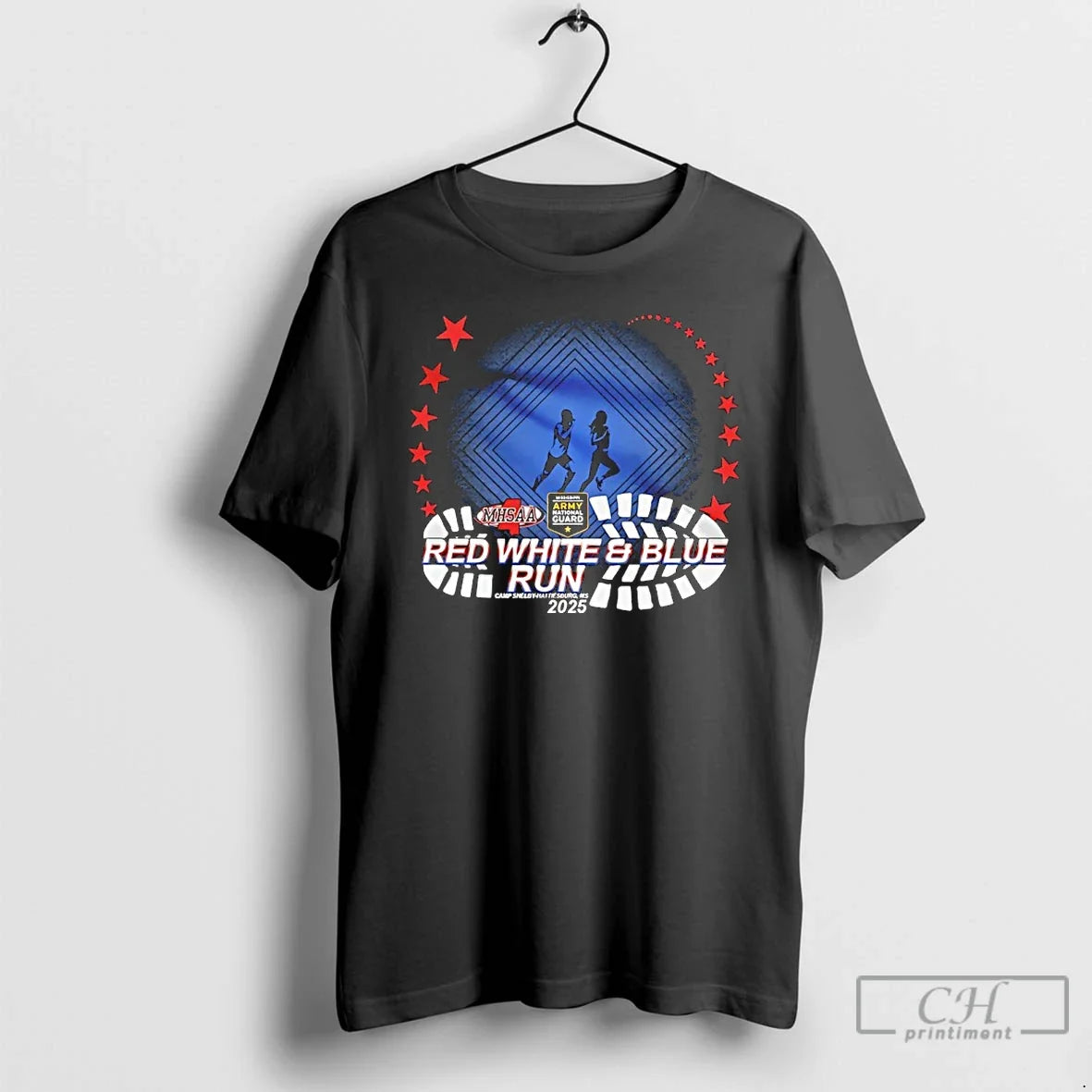 Classic 2025 Mhsaa Red White Blue Memorial Run