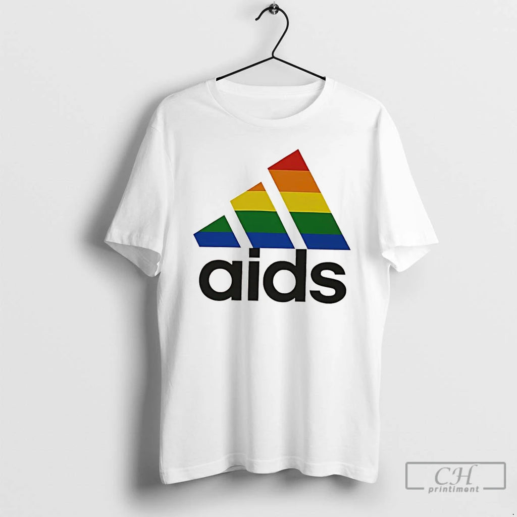 Classic Aids Awareness Lgbtq Pride T Shirts