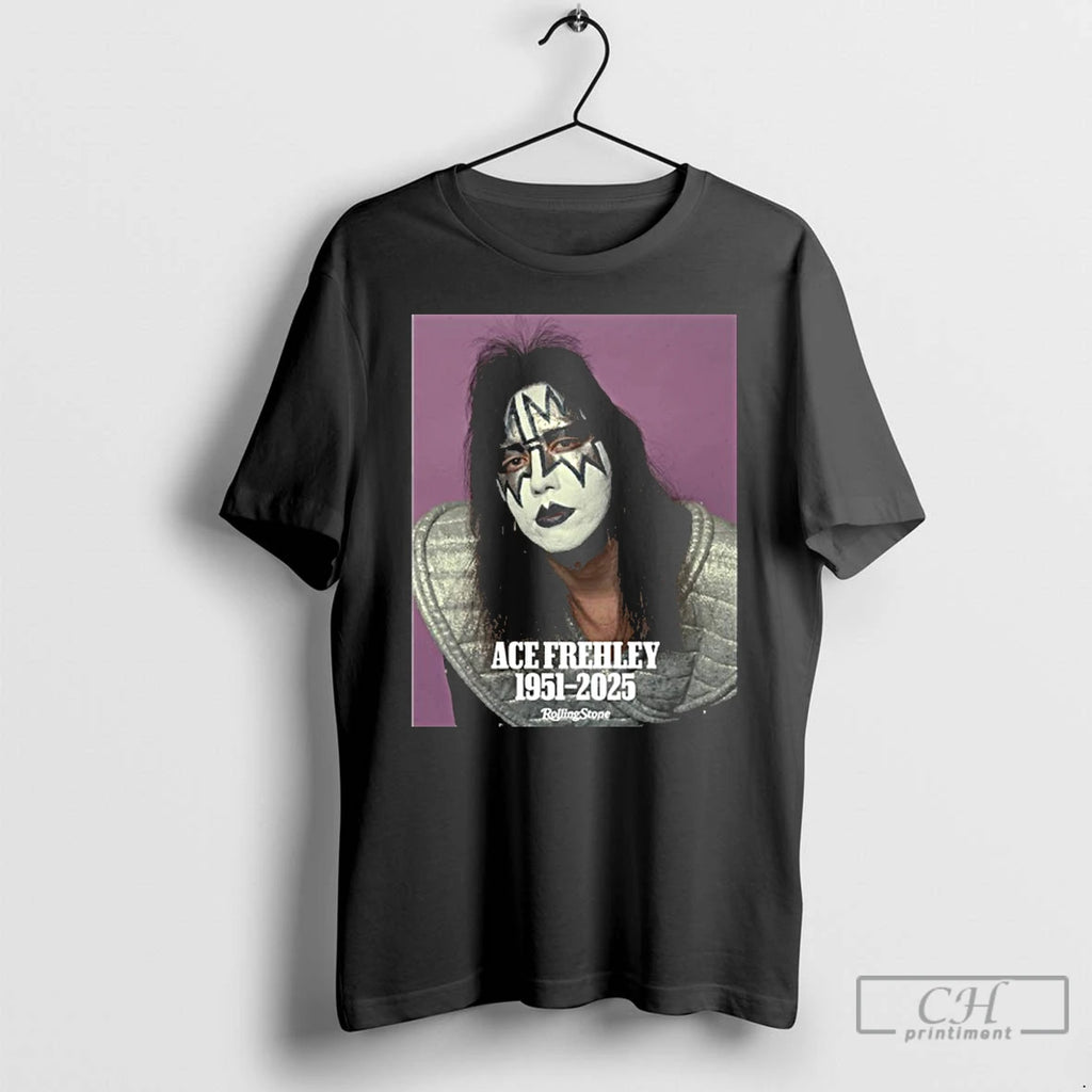 Classic Ace Frehley 1951 2025 T Shirts
