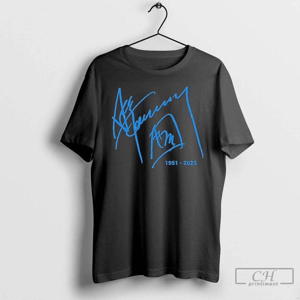 Classic Ace Frehley 1951 2025 Signature T Shirts