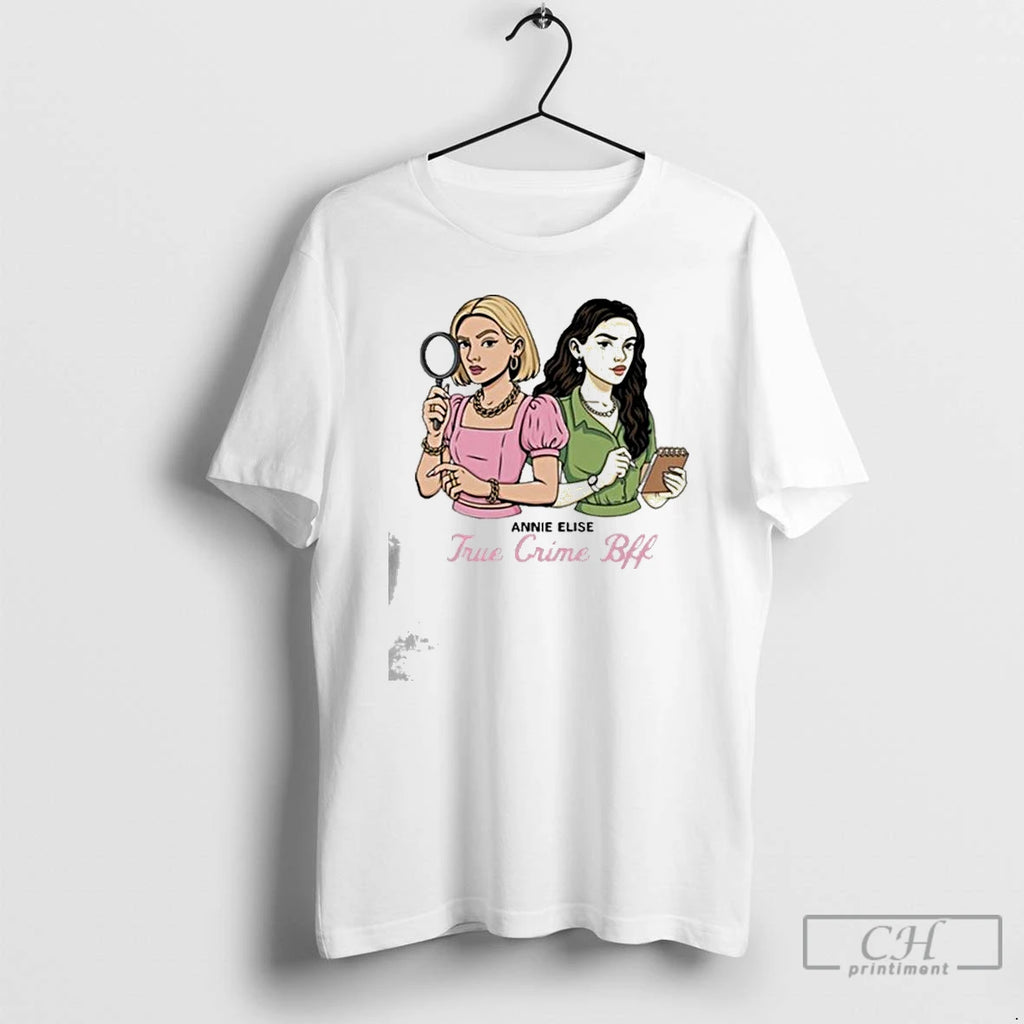 Classic Annie Elise Bff Graphic T Shirts