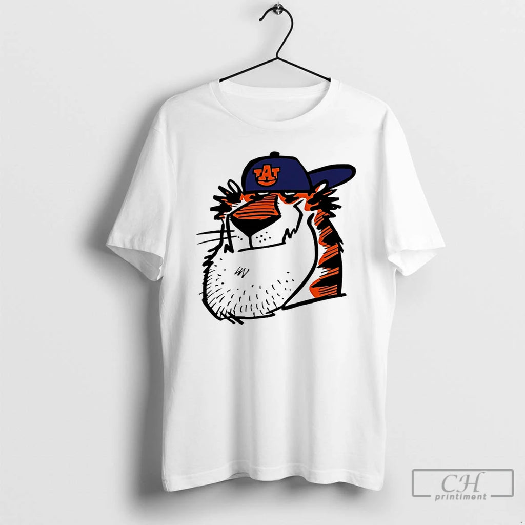 Classic Auburn Tigers Rags The Tigers Head 2025 Gameday T Shirts