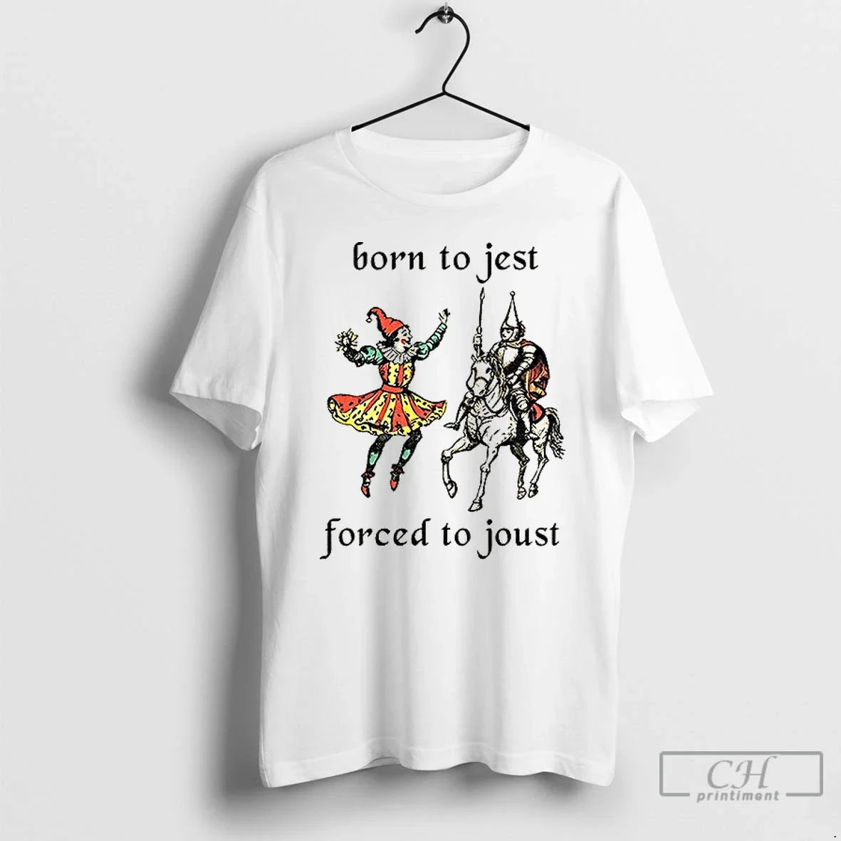 Classic Born Jest Forced Joust Meme Knight