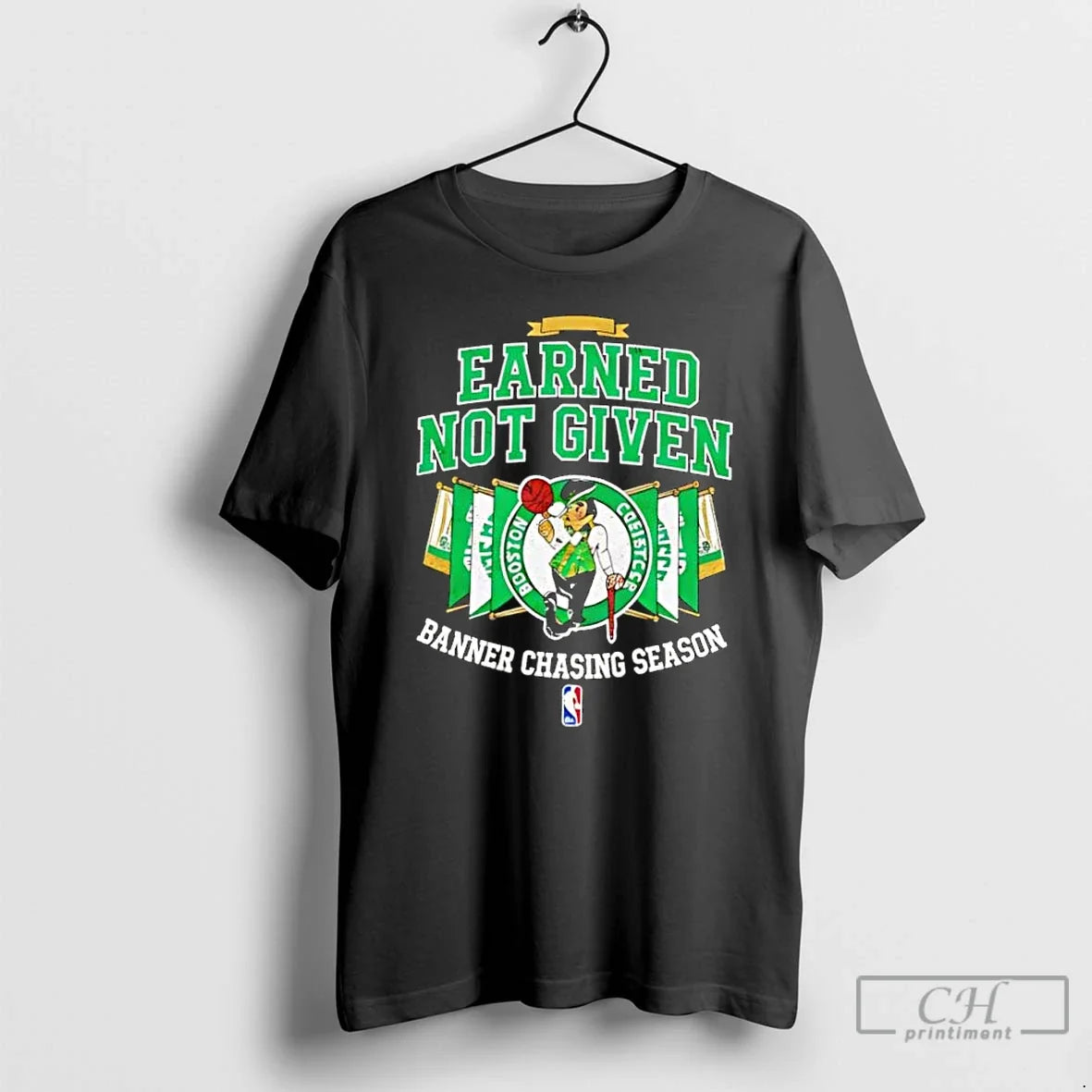 Classic Boston Celtics Earned Not Given Banner Chasing Season