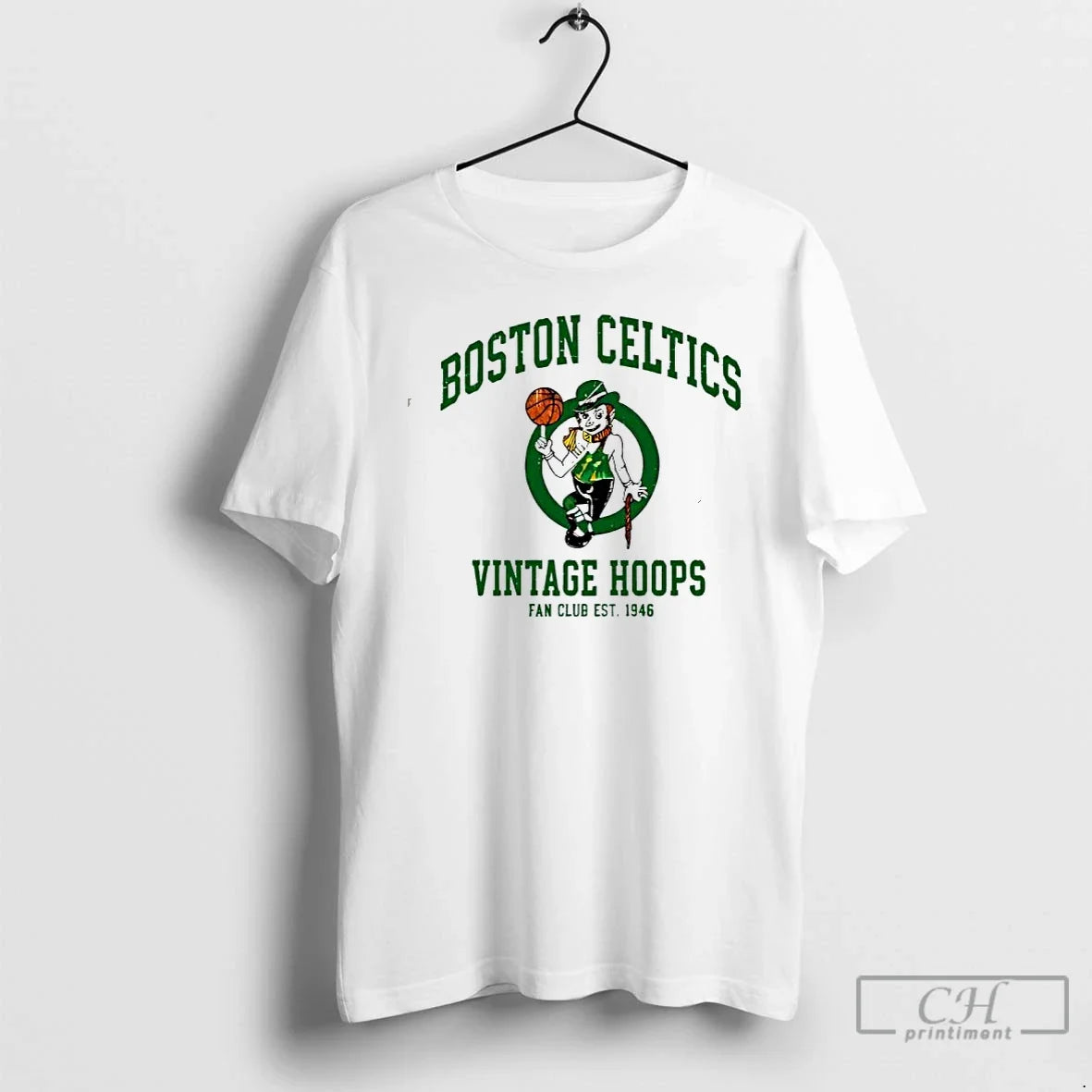 Classic Boston Celtics Vintage Basketball Fan