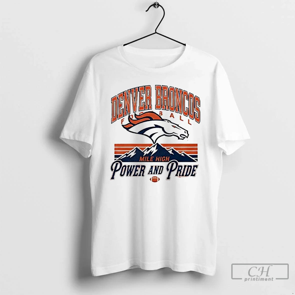 Classic Broncos Football Mile High Power Pride