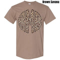 Classic Cheetah Monogram Gildan Short Sleeve 'NLB' T-Shirts