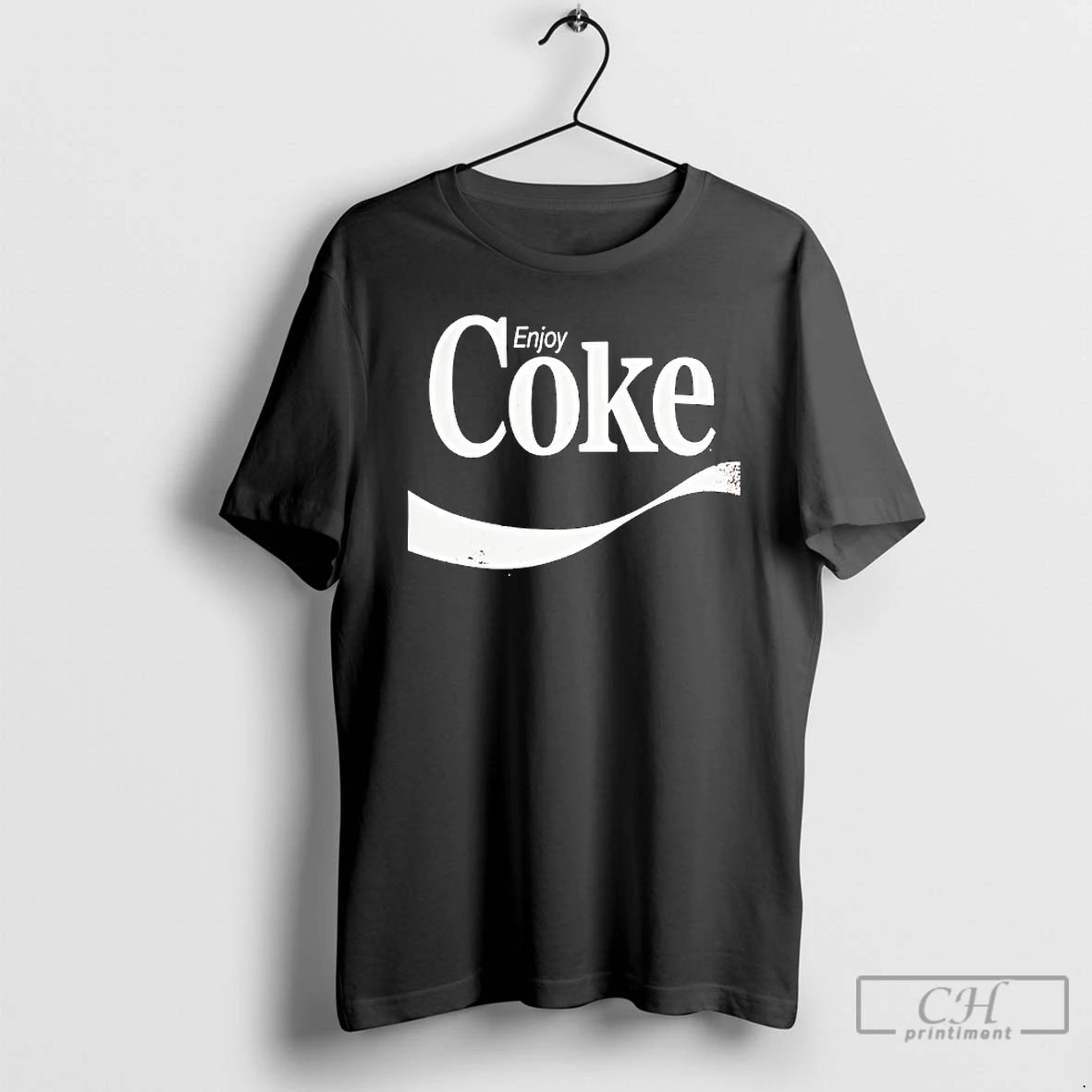 Classic Coca Cola Enjoy Coke Logo T Shirts