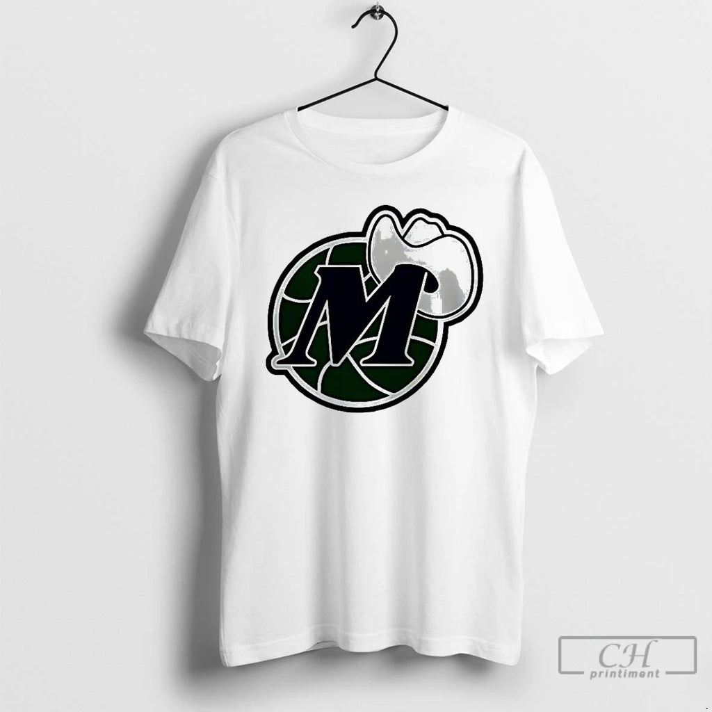 Classic Dallas Mavericks Basketball Logo T Shirts