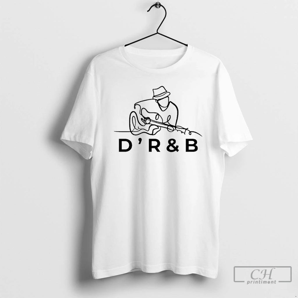 Classic Dangelo Drb Line Art Music T Shirts