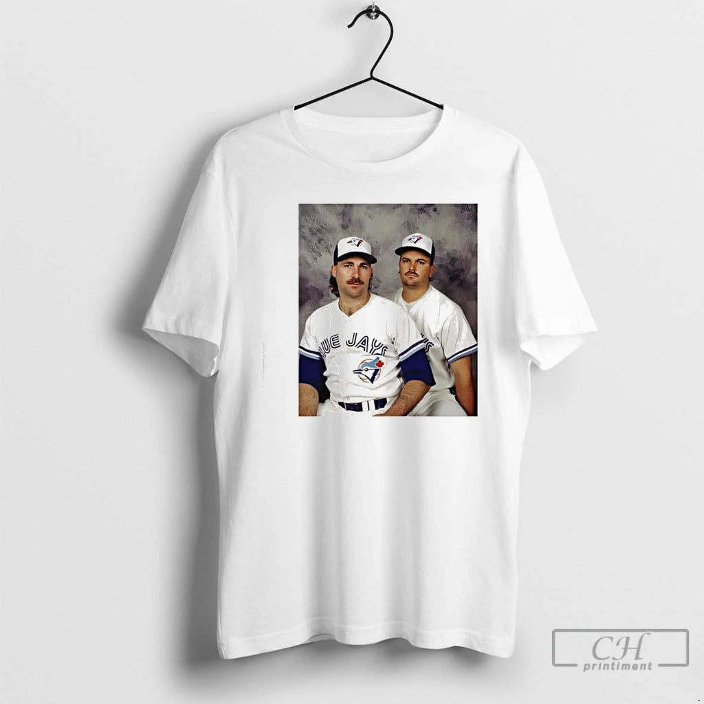 Classic Dave Stieb David Wells Retro Jays Pitchers T Shirts