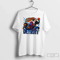 Classic Detroit Sports Team Mascots Detroit Lions Tigers Red Wings Pistons