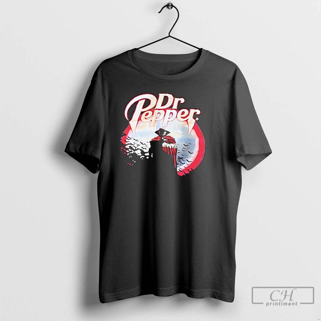 Classic Dr Pepper Vampire Dracula T Shirts