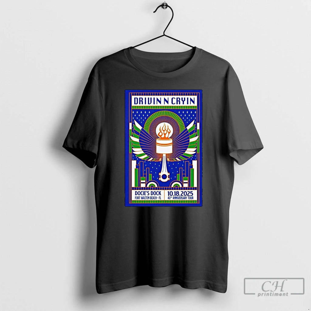 Classic Drivin N Cryin Docies Dock Fort Walton Beach Fl Oct 18 2025 T Shirts