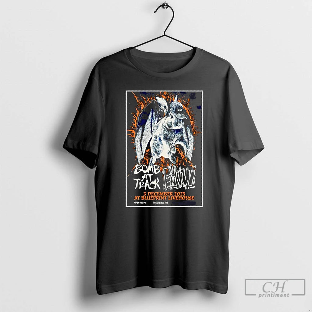 Classic Emnw Bomb At Ttrack At Track Blueprint Livehouse T Shirts