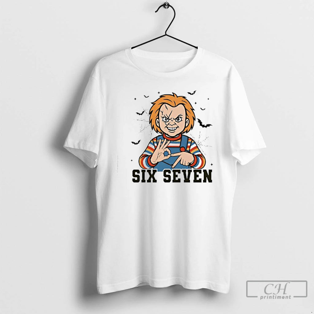 Classic Horror Killer Character Halloween Six Seven Movie T Shirts