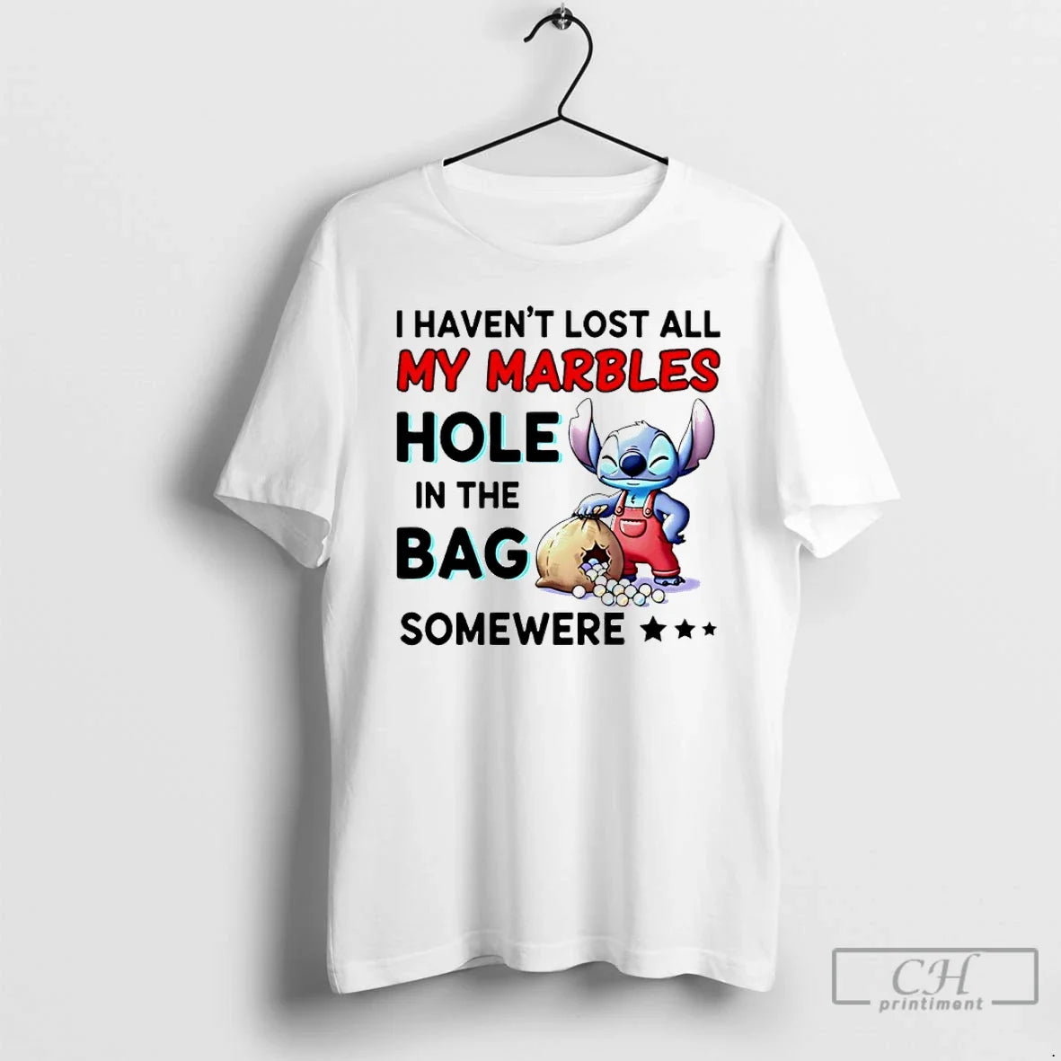 Classic I Havent Lost All My Marbles Hole Bag Somewere