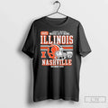 Classic Illinois Fighting Illini Football 2025 Music City Bowl Helmet