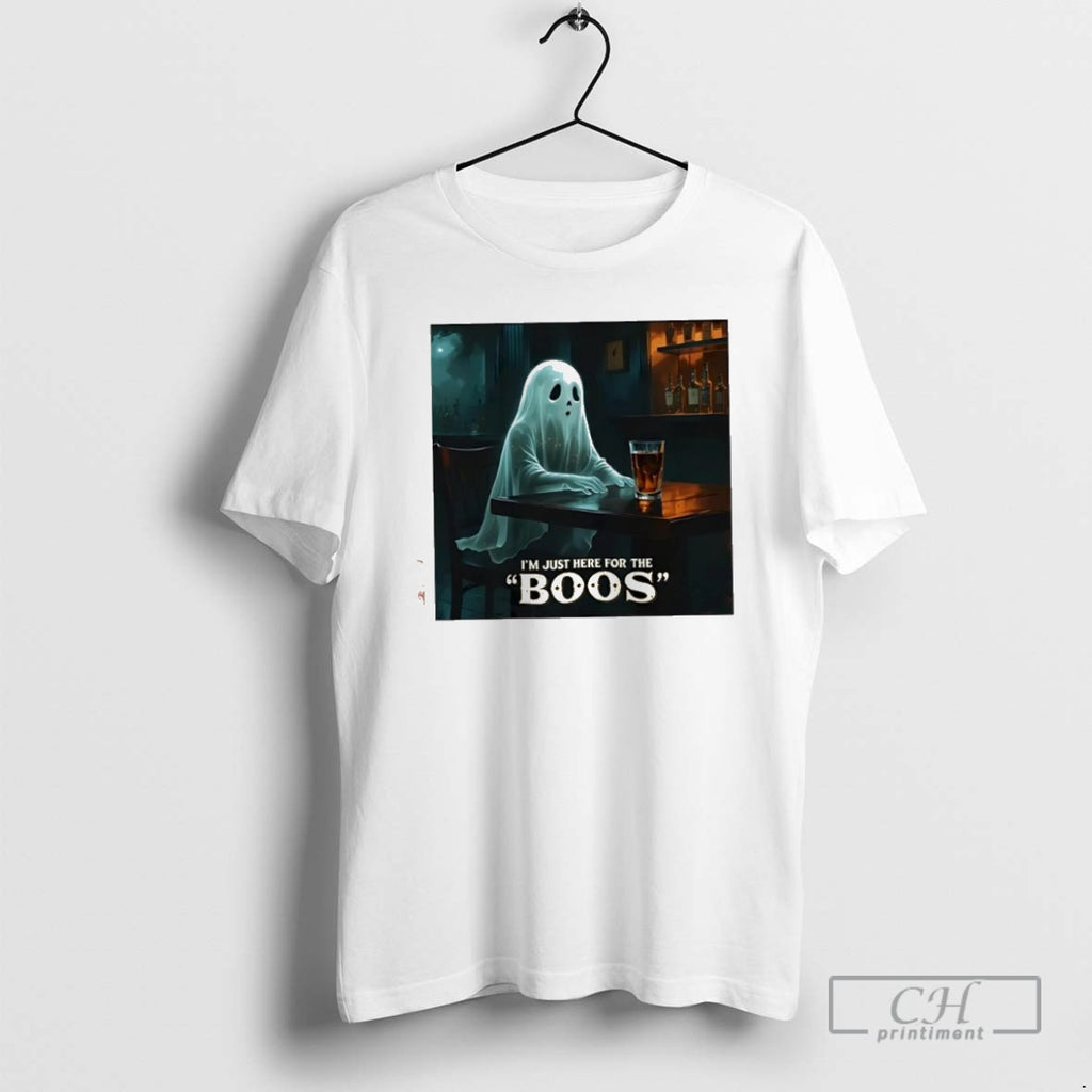 Classic Im Just Here For The Boos Halloween 2025 Shirt Sweater