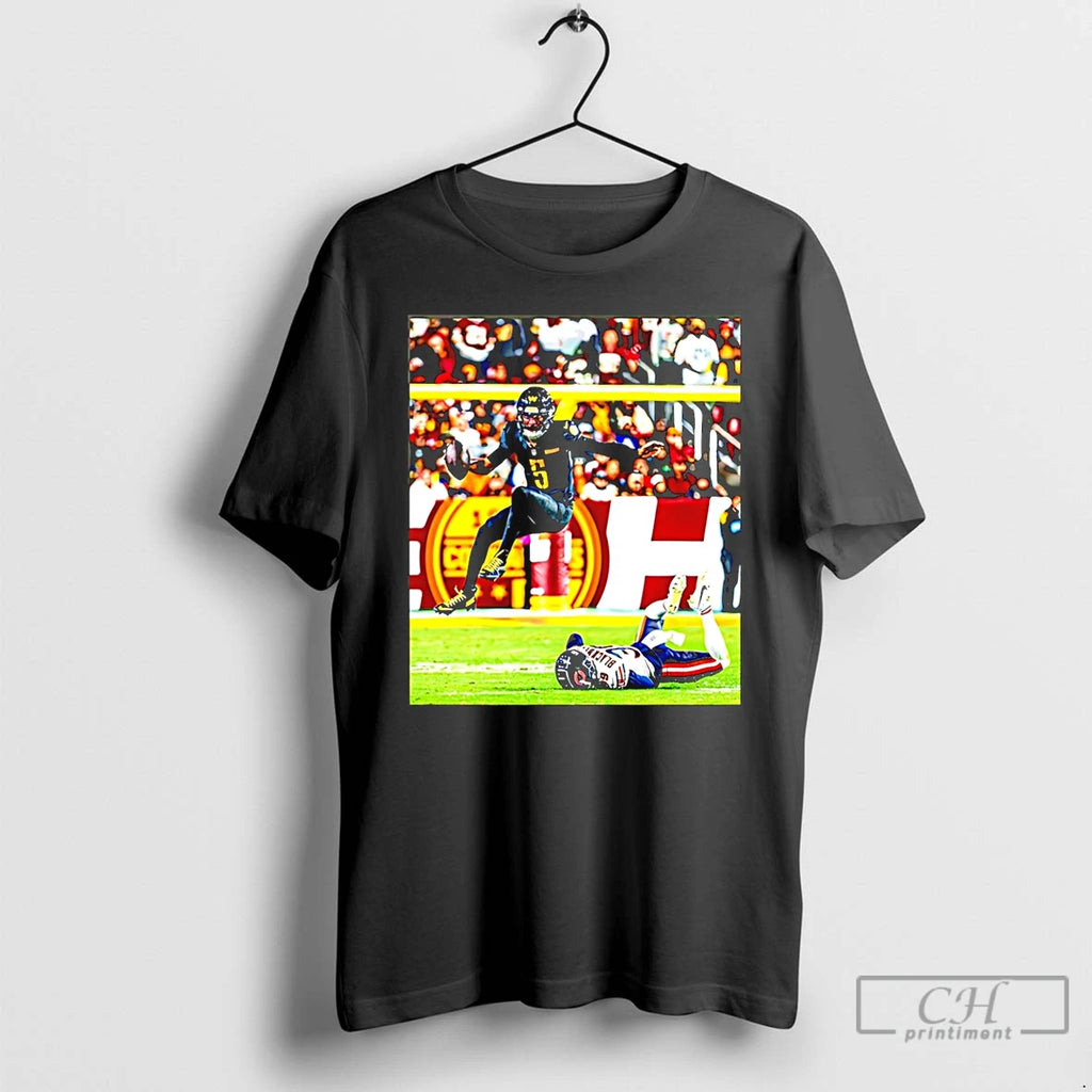 Classic Jayden Daniels And Chicago Bear 2025 T Shirts