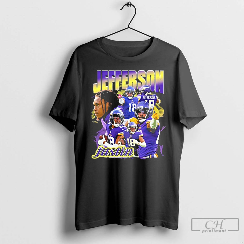 Classic Jefferson Justin 18 Player T Shirts