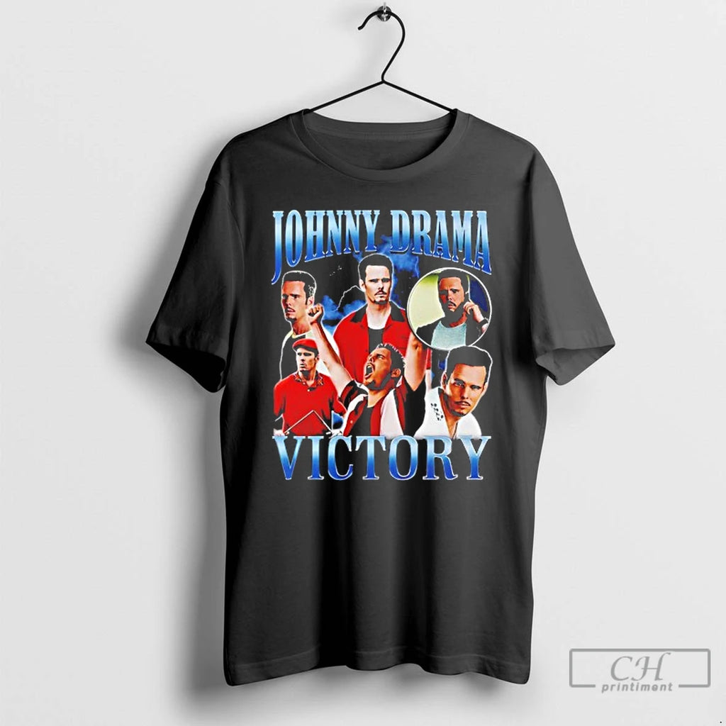 Classic Johnny Drama Victory Graphic T Shirts