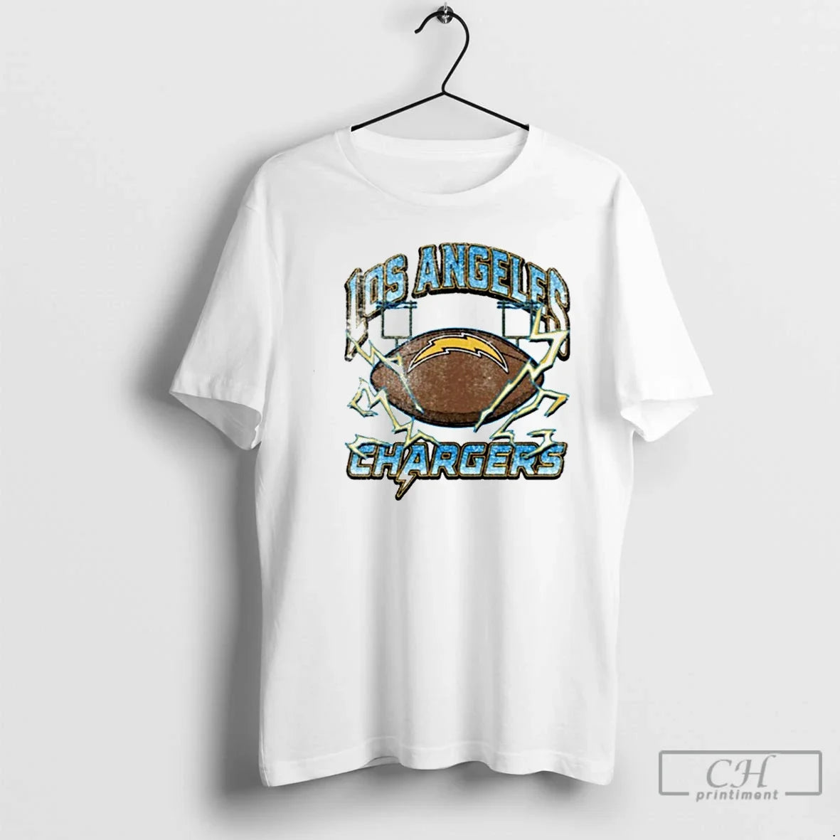 Classic La Chargers Electric Bolt City