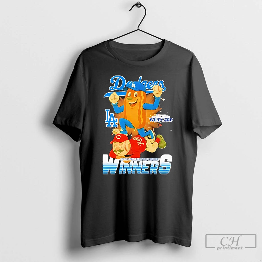 Classic Los Angeles Dodgers Trample Cincinnati Reds National League Mlb 2025 Winners T Shirts