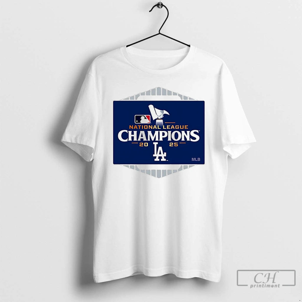 Classic Los Angeles Dodgers Wincraft 2025 National League Champions T Shirts
