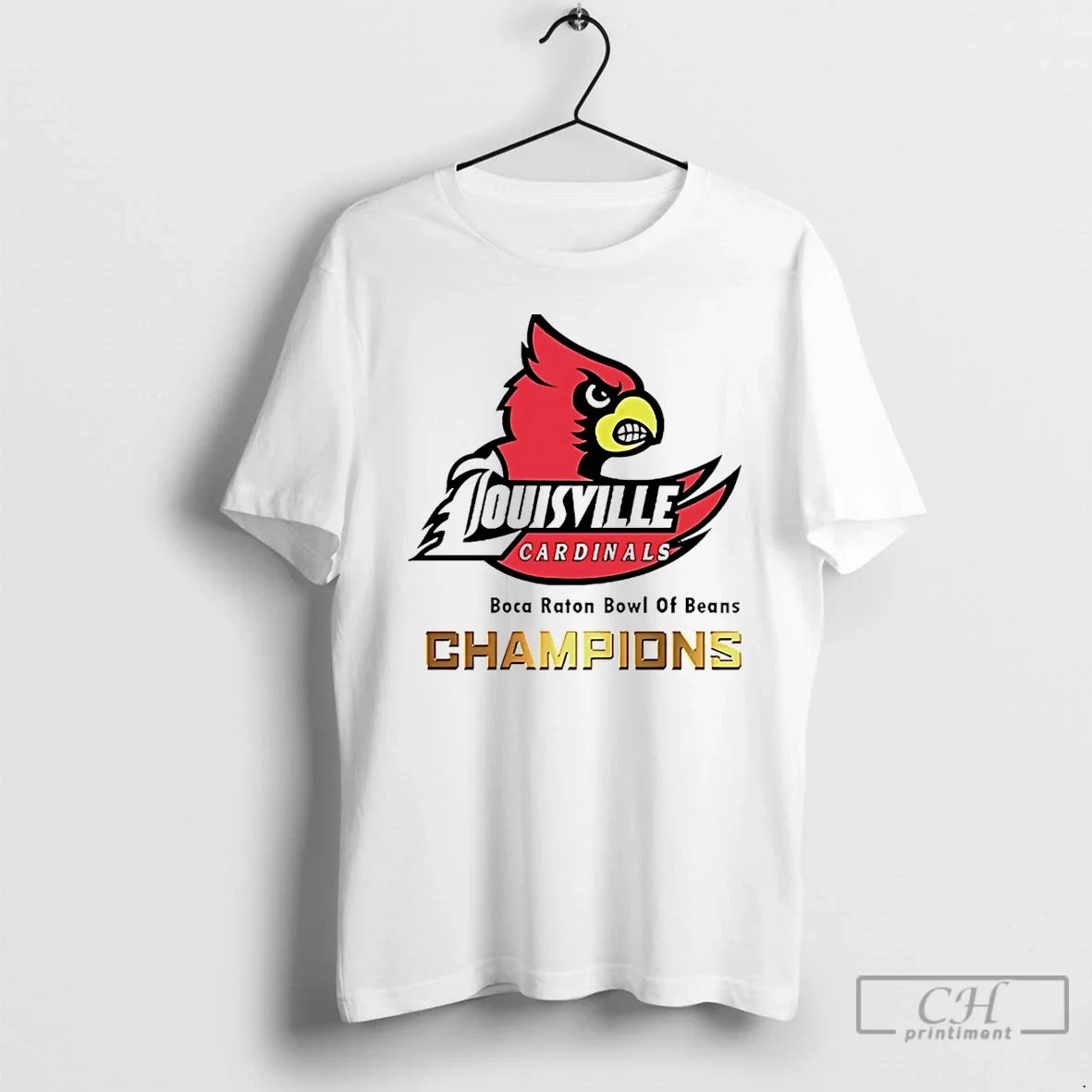 Classic Louisville Football Roca Raton Bowl Beans Champions Logo