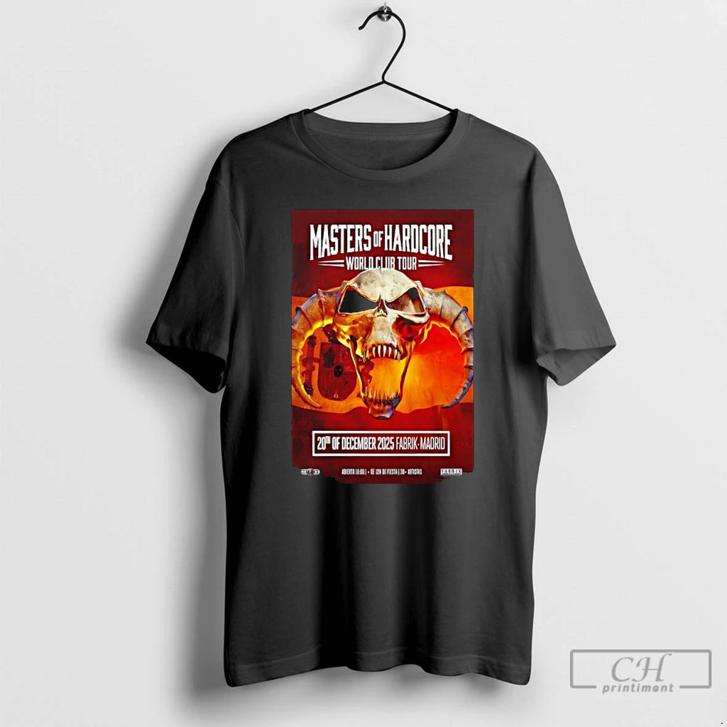 Classic Masters Of Hardcore Dec 20 2025 Fabrik Madrid T Shirts