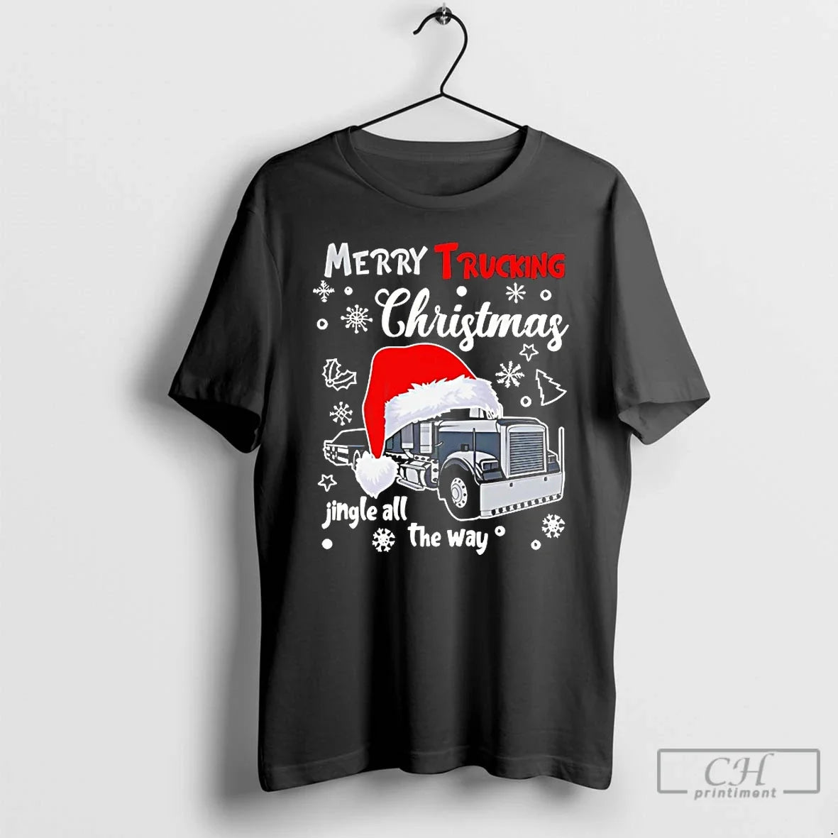 Classic Merry Trucking Jingle All Way