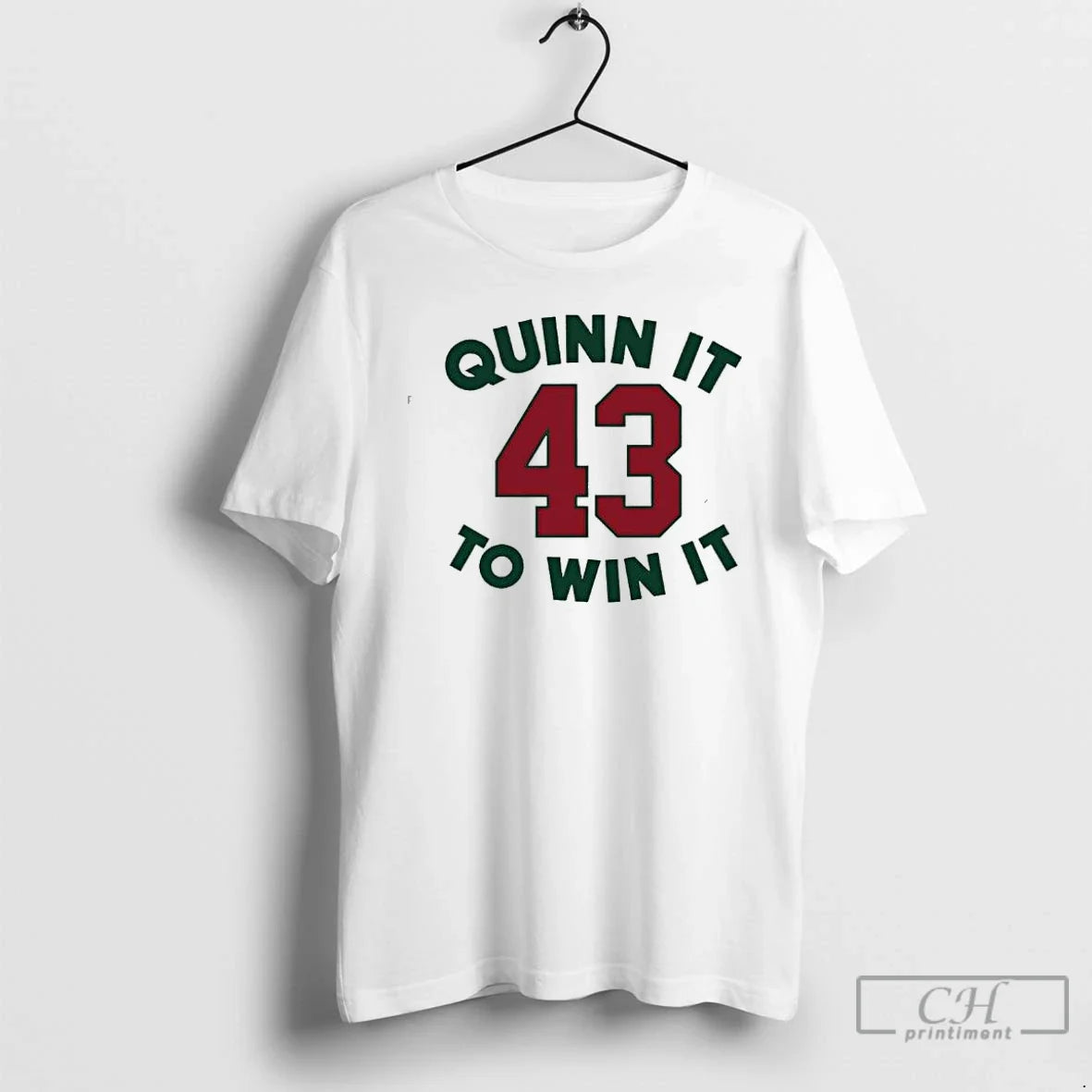 Classic Minnesota Wild Quinn Hughes Quinn Win