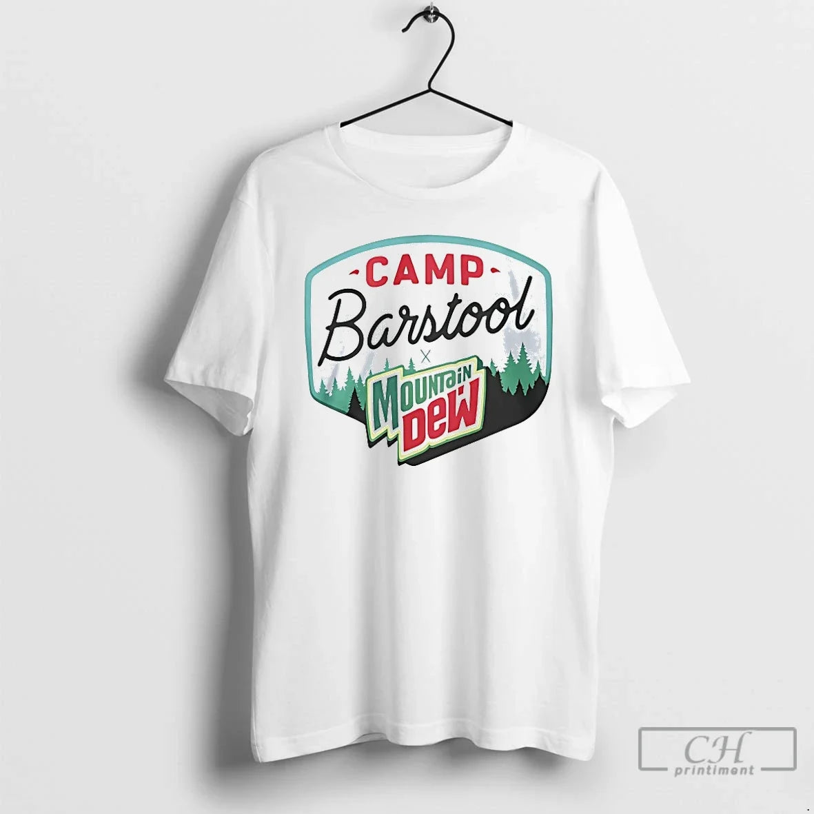 Classic Mountain Dew Camp Barstool