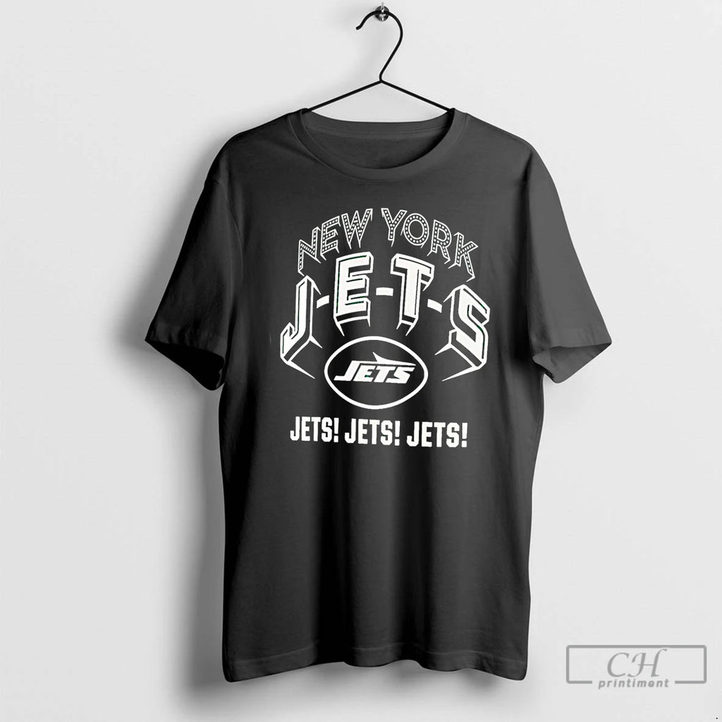 Classic New York Jets Jets Jets Hometown T Shirts