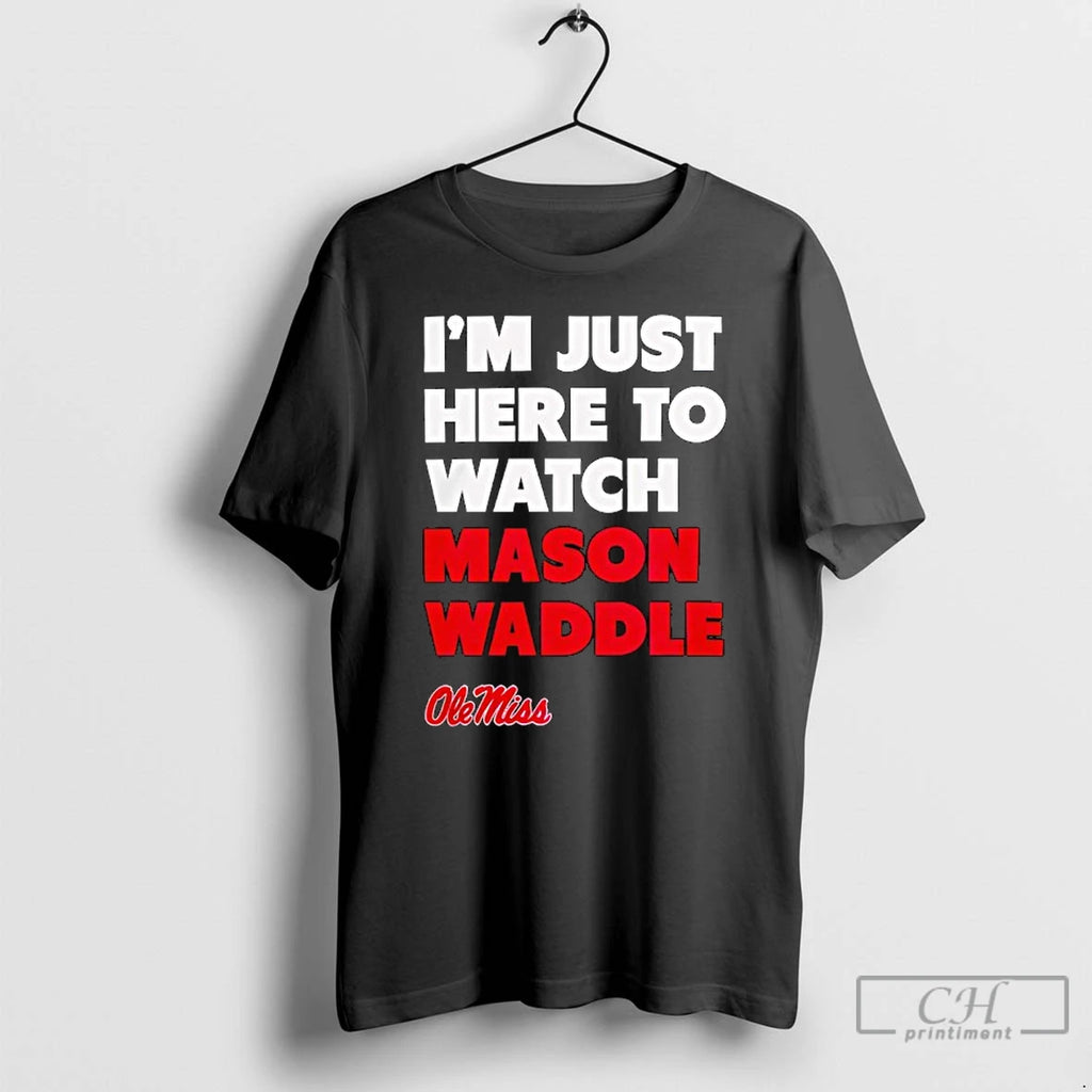 Classic Ole Miss Football Mason Waddle Game Day T Shirts
