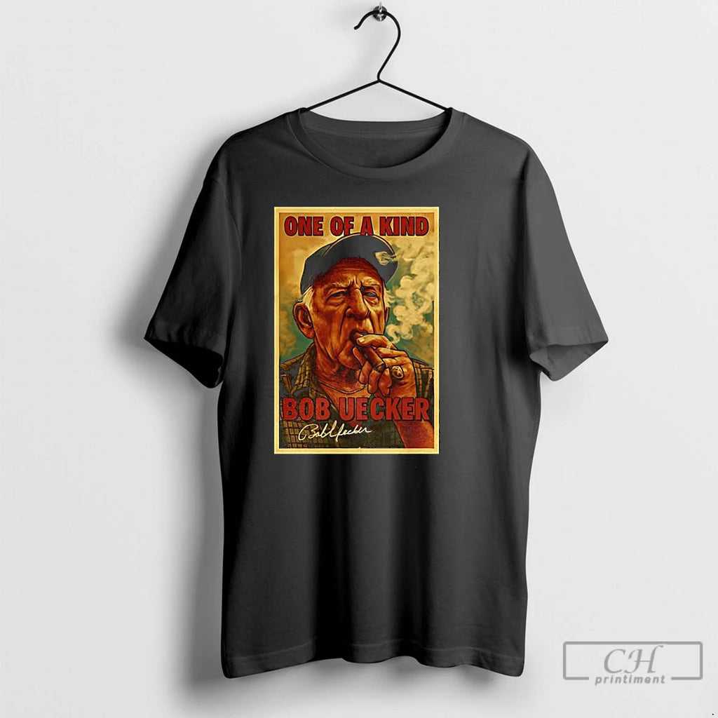 Classic One Of A Kind Bob Uecker Milwaukee Brewers Mlb Signature T Shirts