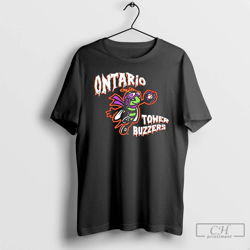 Classic Ontario Tower Buzzers Logo T Shirts