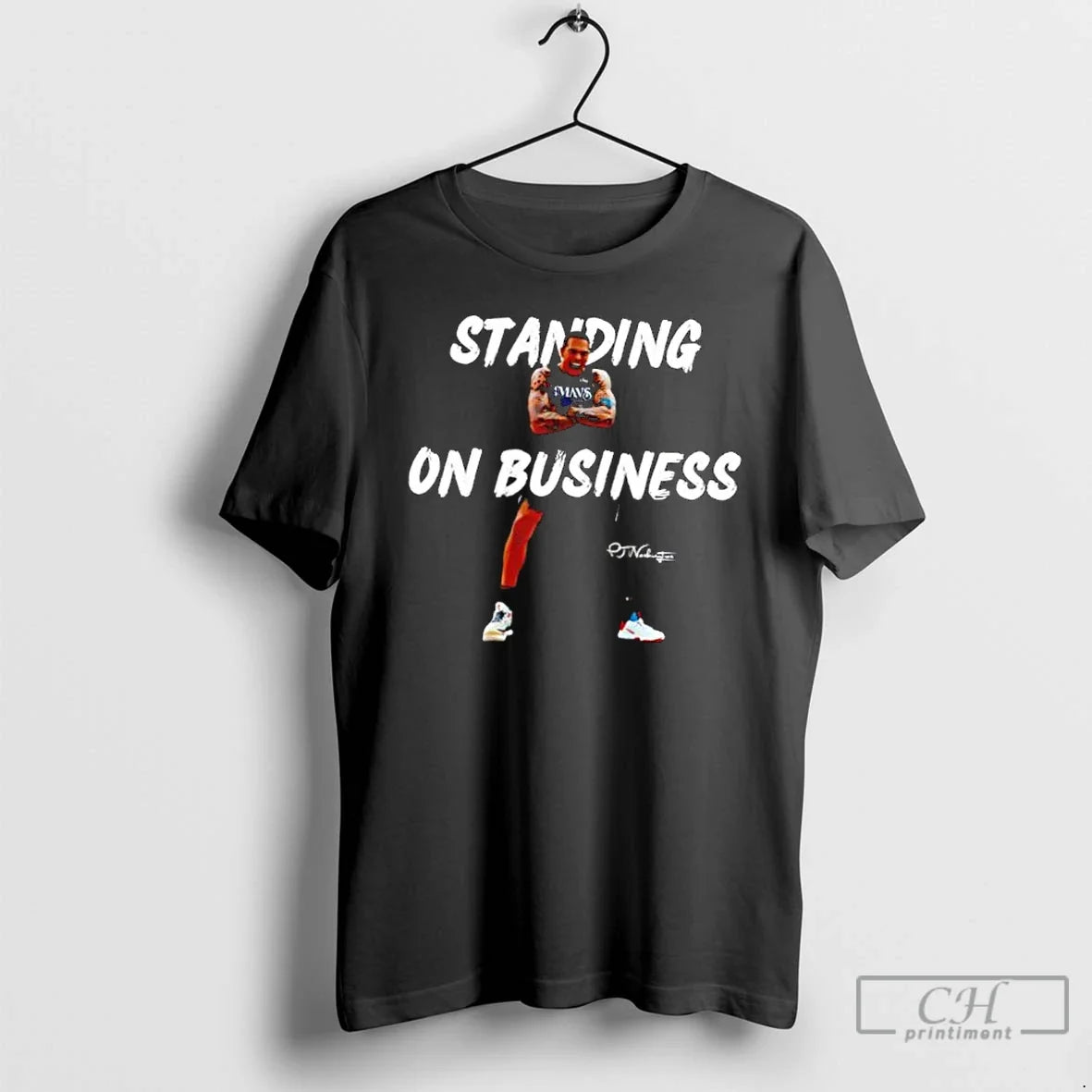 Classic Pj Washington Jr Standing Business Basketball Fans