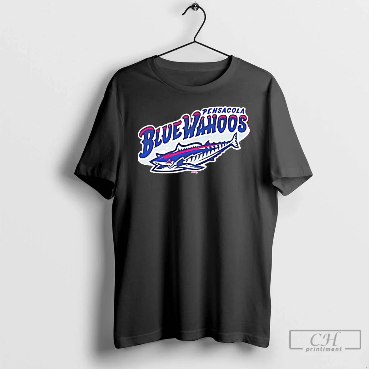 Classic Pensacola Blue Wahoos Logo