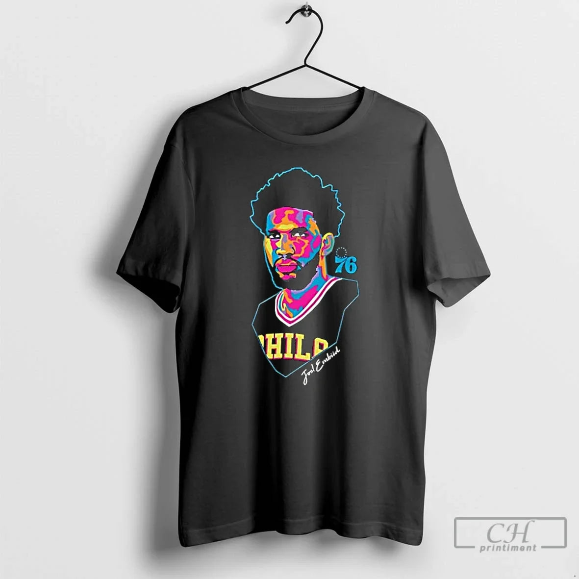 Classic Philadelphia 76ers Joel Embiid Artist
