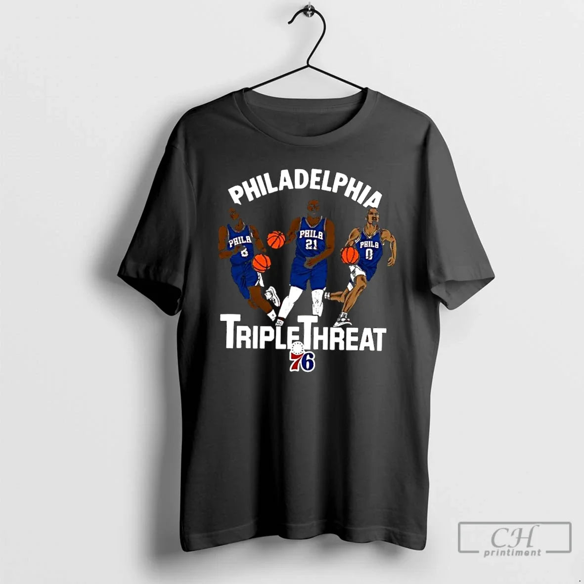Classic Philadelphia 76ers Triple Threat Player