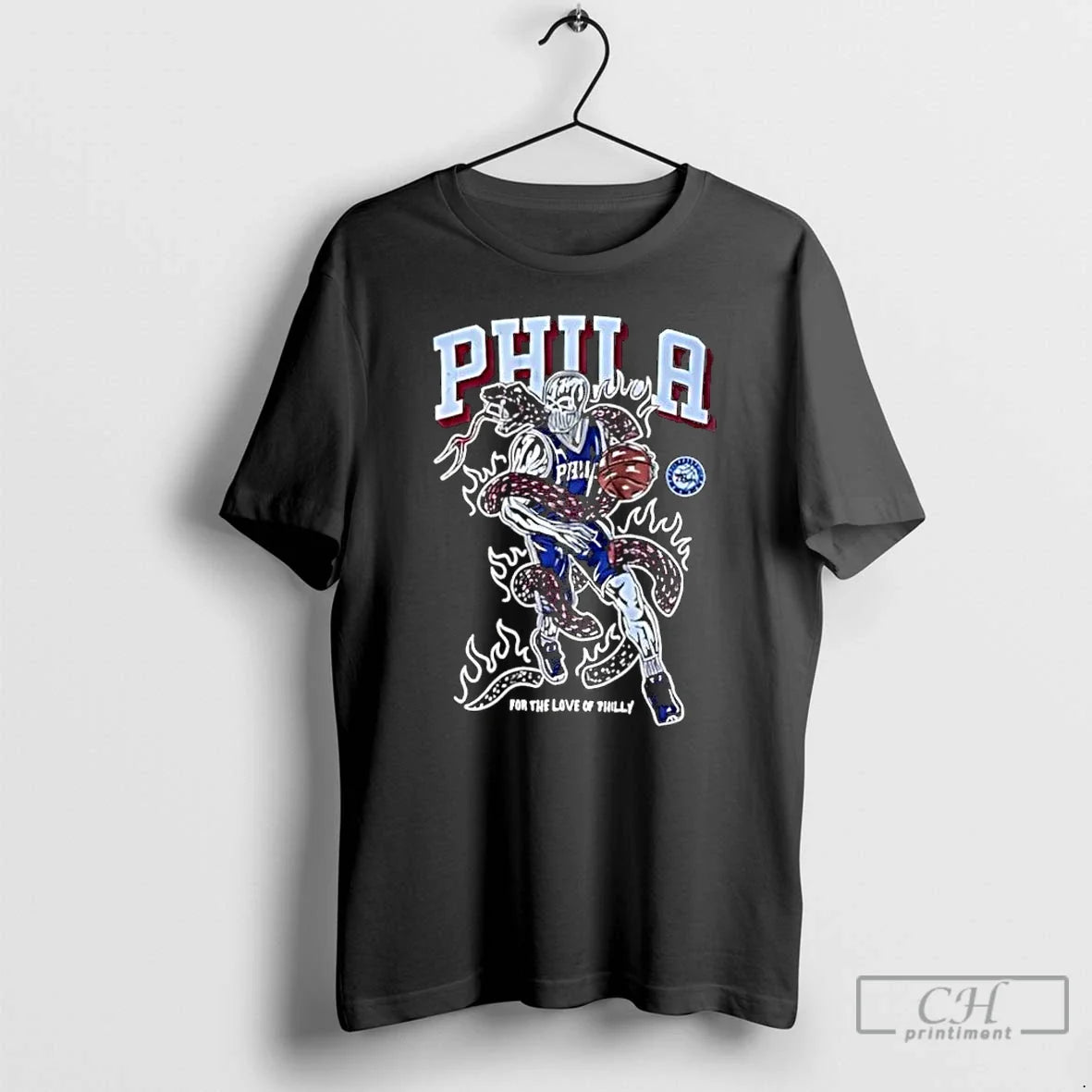 Classic Philadelphia 76ers Warren Lotas Love Philly
