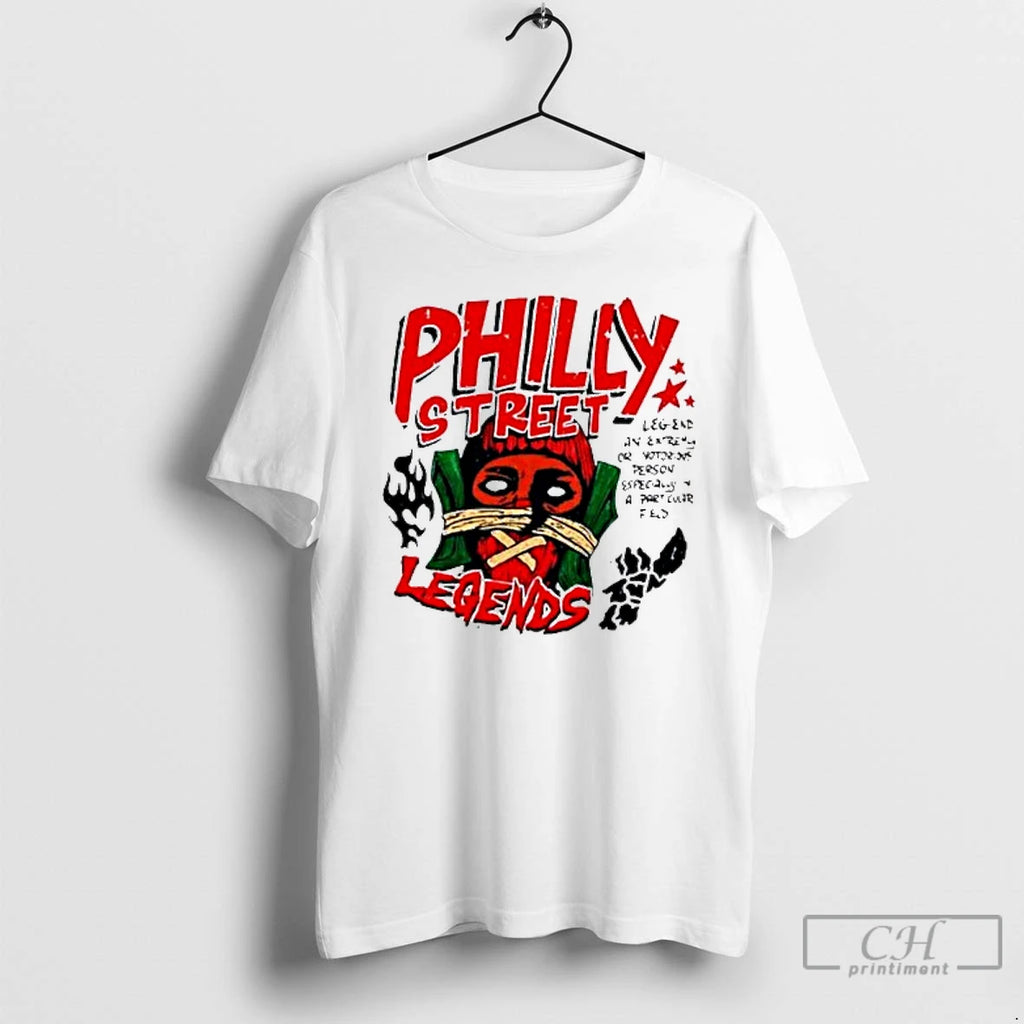 Classic Philly Street Legends T Shirts