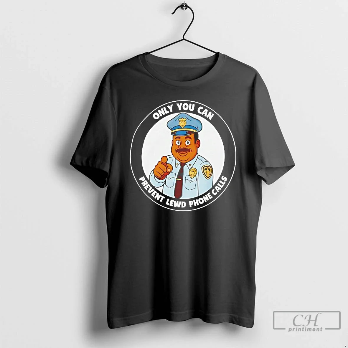 Classic Police Only You Can Prevent Lewd Phone Calls